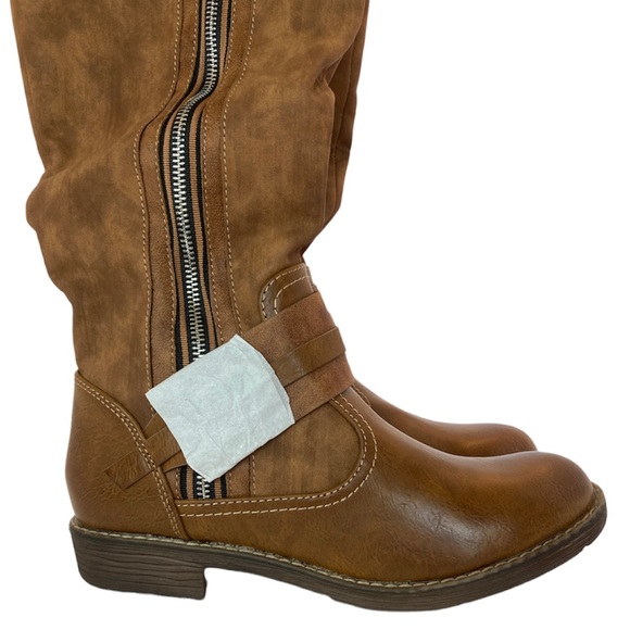 ZiGi Soho Brown Stephany Knee High Riding Boots 8.5 - Picture 12 of 16